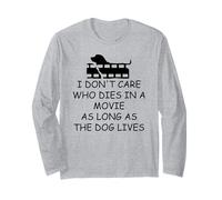 I Dont Care Who Dies in Movie as Long as Dog Lives Dog Mom Manga Larga