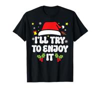 I Don't Do Matching Christmas Outfits Funny Family Parejas Camiseta