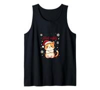 I Don't Do Silent Nights - Funny Christmas Cat Camiseta sin Mangas