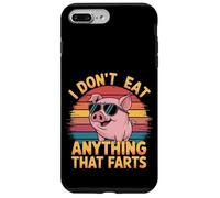 I Don't Eat Anything That Farts Vegano Vegetariano ------- Carcasa para iPhone 7 Plus/8 Plus