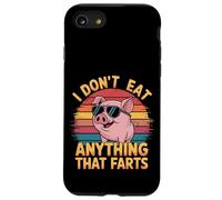 I Don't Eat Anything That Farts Vegano Vegetariano ------- Carcasa para iPhone SE (2020) / 7 / 8
