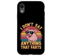 I Don't Eat Anything That Farts Vegano Vegetariano ------- Carcasa para iPhone XR