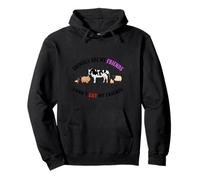 I Don't Eat My Friends -Animal Vegano Vegetariano Paz Mundial Sudadera con Capucha