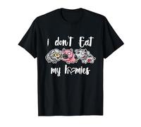 I Don't Eat My Homies - Vegan - Vegetarian - Organic Diet Camiseta, Hombre, Negro, M
