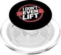 I Don't Even Lift Ejercicio de omisión Anti-Gimnasio |- PopSockets PopGrip para MagSafe
