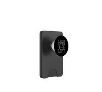 I Don't Even Lift Ejercicio de omisión anti-gimnasio PopSockets PopWallet para MagSafe
