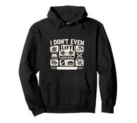 I Don't Even Lift Ejercicio de omisión Anti-Gimnasio |- Sudadera con Capucha