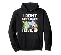 I Dont Get Older I Level Up Gamer Cumpleaños Sudadera con Capucha