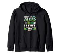 I Dont Get Older I Level Up Video Game Gaming Gamer Cumpleaños Sudadera con Capucha