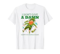I Don''t Give A Damn Happy St. Patrick's Day (gráfico irlandés) Camiseta