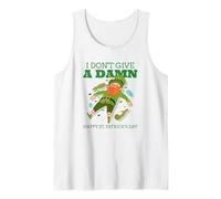 I Don''t Give A Damn Happy St. Patrick's Day (gráfico irlandés) Camiseta sin Mangas