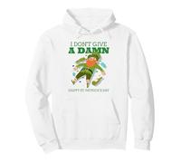 I Don''t Give A Damn Happy St. Patrick's Day (gráfico irlandés) Sudadera con Capucha