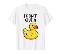 I Don't Give a Duck Funny Silly Sarcastic Viral Duck Meme Camiseta