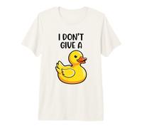 I Don't Give a Duck Funny Silly Sarcastic Viral Duck Meme Camiseta Premium