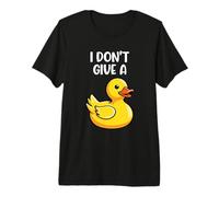 I Don't Give a Duck Funny Silly Sarcastic Viral Duck Meme Camiseta Premium