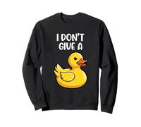 I Don't Give a Duck Funny Silly Sarcastic Viral Duck Meme Sudadera