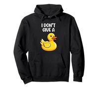 I Don't Give a Duck Funny Silly Sarcastic Viral Duck Meme Sudadera con Capucha