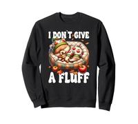 I Dont Give A Fluff Pomeranian Lover Graphic For Autumn Fall Sudadera