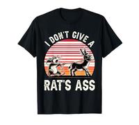 I Don't Give a Rat's Ass Funny Adult Joke Hombres Mujeres Camiseta