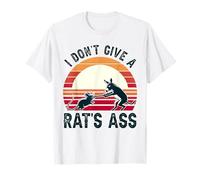I Don't Give a Rat's Ass Funny Adult Joke Hombres Mujeres Camiseta