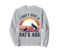 I Don't Give a Rat's Ass Funny Adult Joke Hombres Mujeres Sudadera