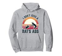 I Don't Give a Rat's Ass Funny Adult Joke Hombres Mujeres Sudadera con Capucha