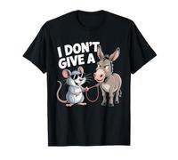 I Don't Give A Rats Burro Ratón Humor sarcástico Camiseta