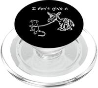 I Don't Give Rats Ass Mouse Sarcástico Divertido Dicho PopSockets PopGrip para MagSafe
