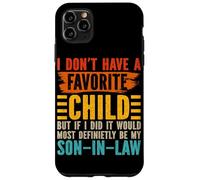 I Don't Have A Favorite Child Yon-In-Law Suegra Retro Carcasa para iPhone 11 Pro Max