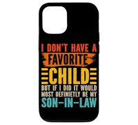 I Don't Have A Favorite Child Yon-In-Law Suegra Retro Carcasa para iPhone 12/12 Pro
