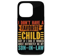 I Don't Have A Favorite Child Yon-In-Law Suegra Retro Carcasa para iPhone 13 Pro
