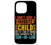I Don't Have A Favorite Child Yon-In-Law Suegra Retro Carcasa para iPhone 14 Pro Max