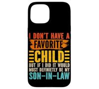 I Don't Have A Favorite Child Yon-In-Law Suegra Retro Carcasa para iPhone 15