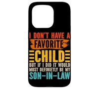 I Don't Have A Favorite Child Yon-In-Law Suegra Retro Carcasa para iPhone 15 Pro
