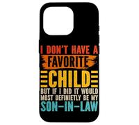 I Don't Have A Favorite Child Yon-In-Law Suegra Retro Carcasa para iPhone 16 Pro