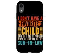 I Don't Have A Favorite Child Yon-In-Law Suegra Retro Carcasa para iPhone XR