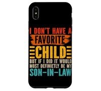 I Don't Have A Favorite Child Yon-In-Law Suegra Retro Carcasa para iPhone XS Max