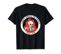 I Don't Inhale or Exhale I Just Jadear Funny Ansiedad Esqueleto Camiseta