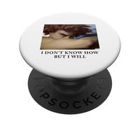 I Don't Know How But I Will - Fallen Angel PopSockets PopGrip Adhesivo