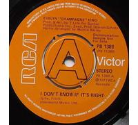I don't know if it's right (1977) / Vinyl Maxi Single [Vinyl 12'']