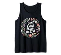 I Don't Know I'm Just A Tourist - Camiseta sin Mangas