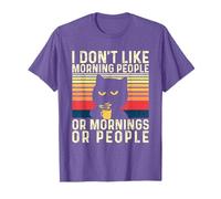 I Don't Like Morning People introvertido antisocial introvertido Camiseta