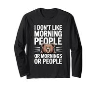 I Don't Like Morning People Or Mornings Or People Manga Larga