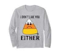 I Don't Like You Either Funny Candy Corn Manga Larga