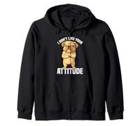 I Don't Like Your Attitude Sassy Expression Comeback - Sudadera con Capucha