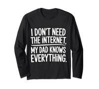 I Don't Need The Internet My Dad Knows Everything - Manga Larga