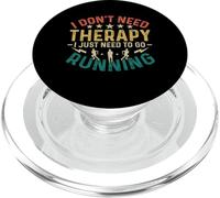 I Don't Need Therapy I Just Need To Go Running PopSockets PopGrip para MagSafe