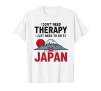 I Don't Need Therapy I Just Need To Go To Japan Travel Camiseta