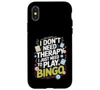 I Don't Need Therapy I Just Need to Play Bingo Carcasa para iPhone X/XS