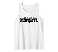 I DON'T REALLY CARE MARGARET JD VANCE CITA Camiseta sin Mangas